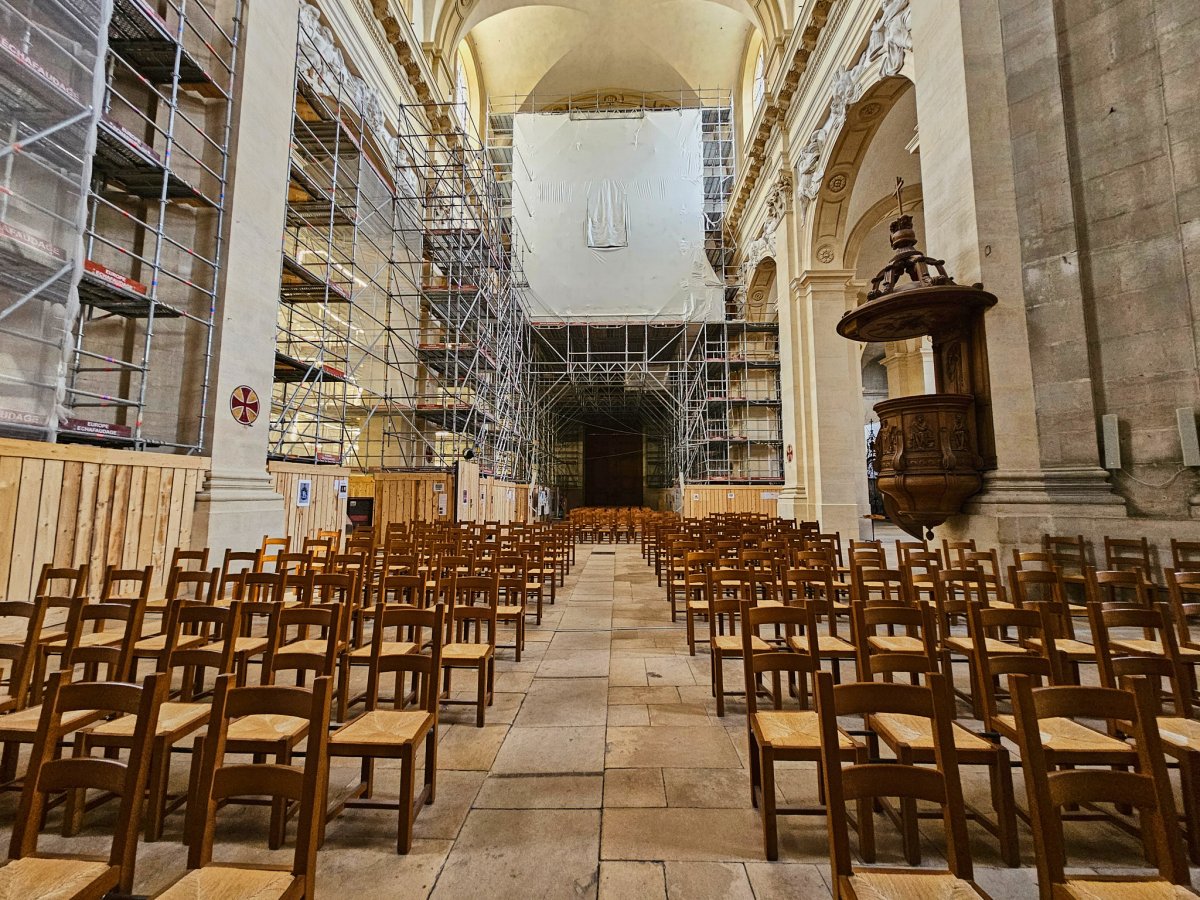 Renovation Kathedrale Innen