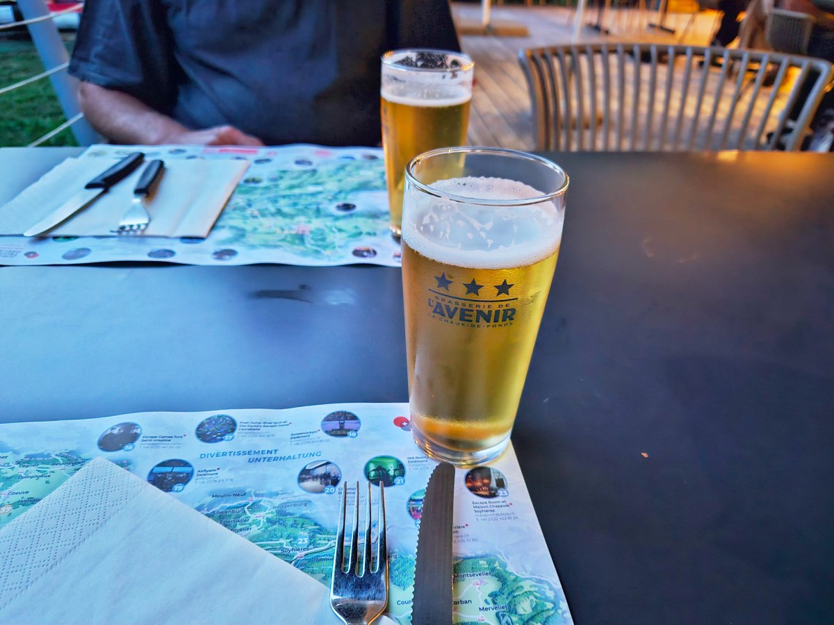 Bier der Brasserie de l'Avenir