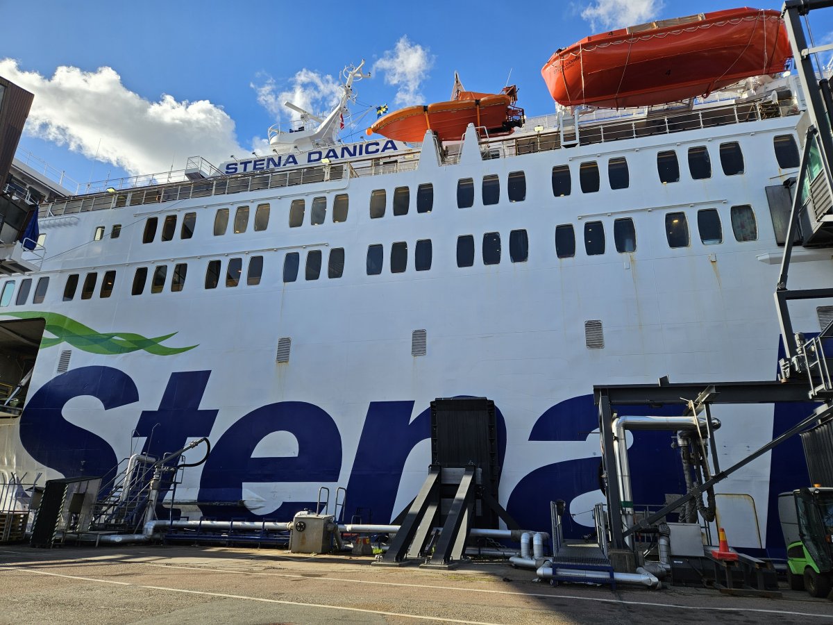 Stena Dancia unsere Fähre