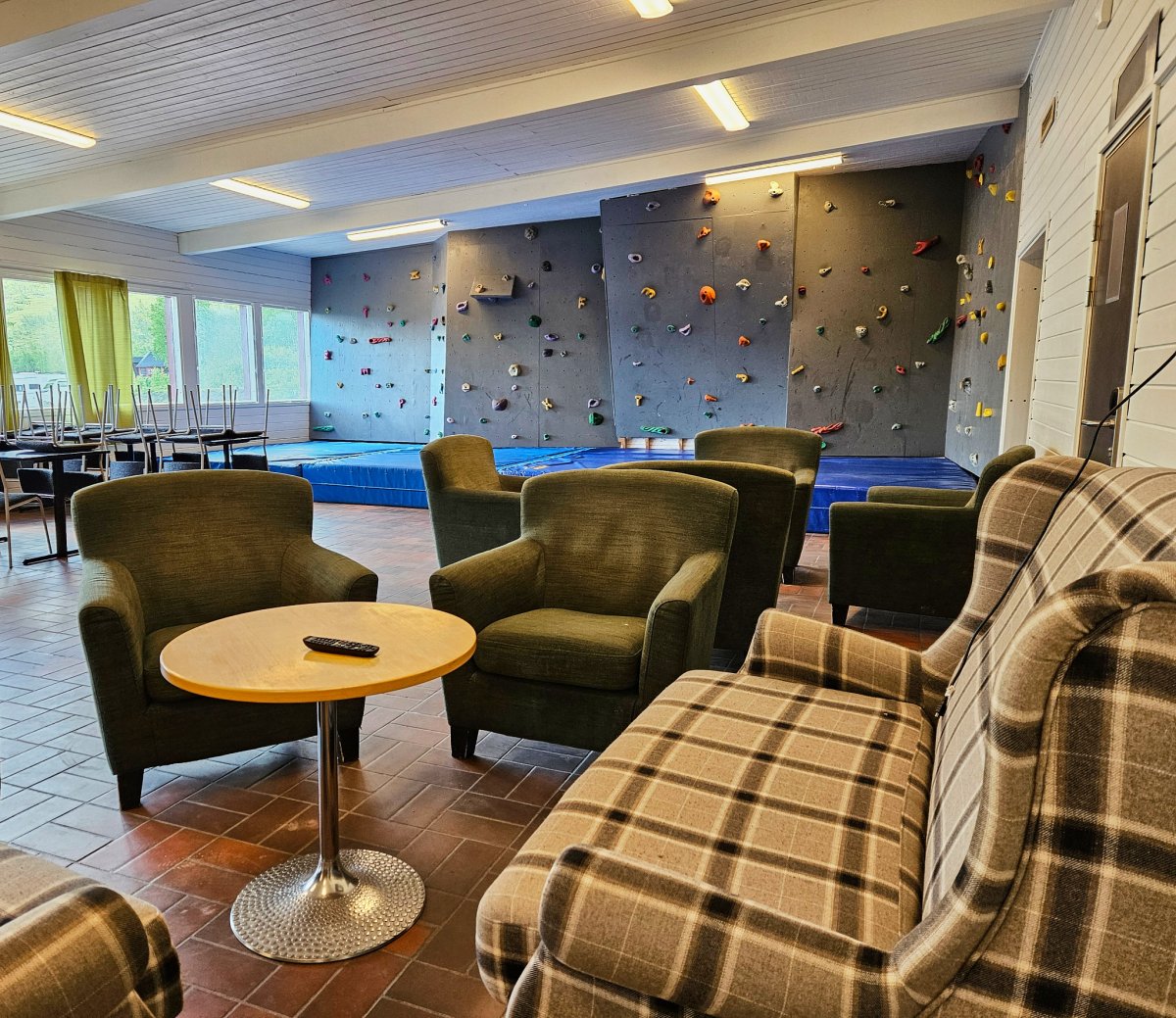 Aufenthaltsraum Camping Björkliden Fjällby