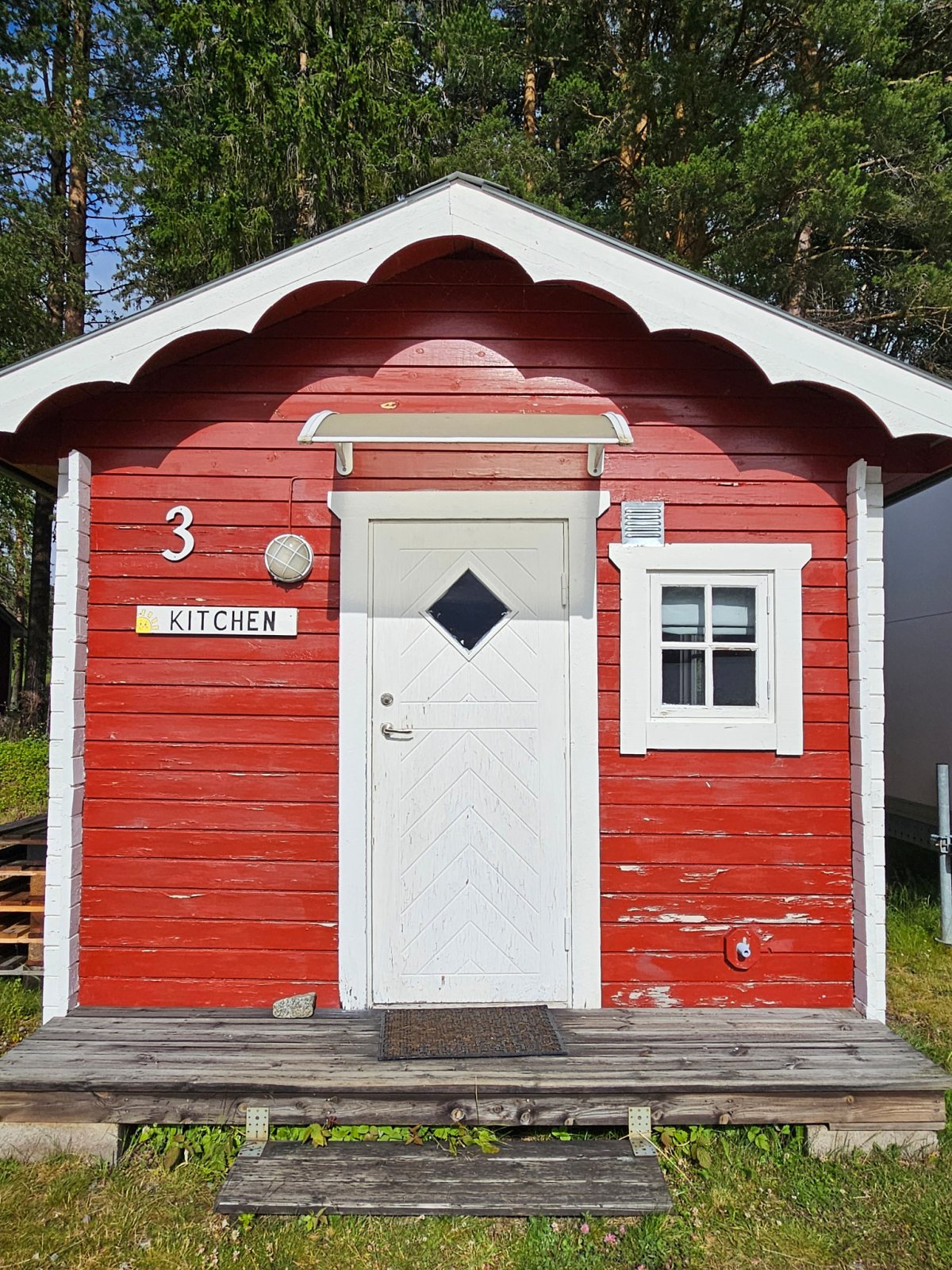 Küche Kilvamma Camping