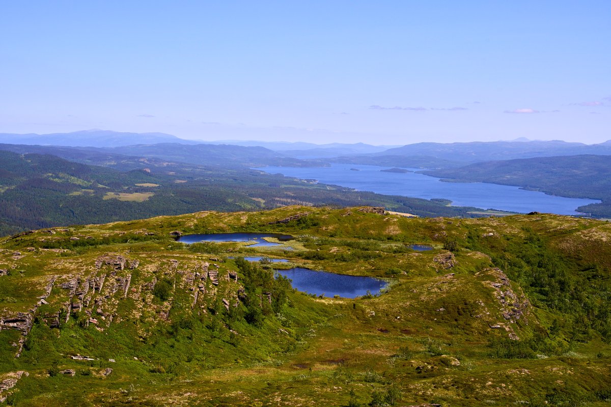 Blick vom Storfjellet