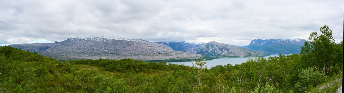 Blick vom Sjonfjellet